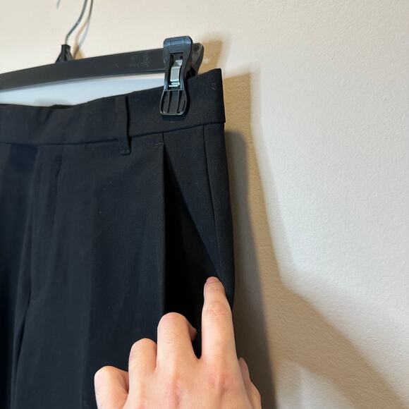 Calvin Klein Morgan Black Dress Pants Girls Size 14 Ankle Trousers Formal Career - Picture 5 of 12